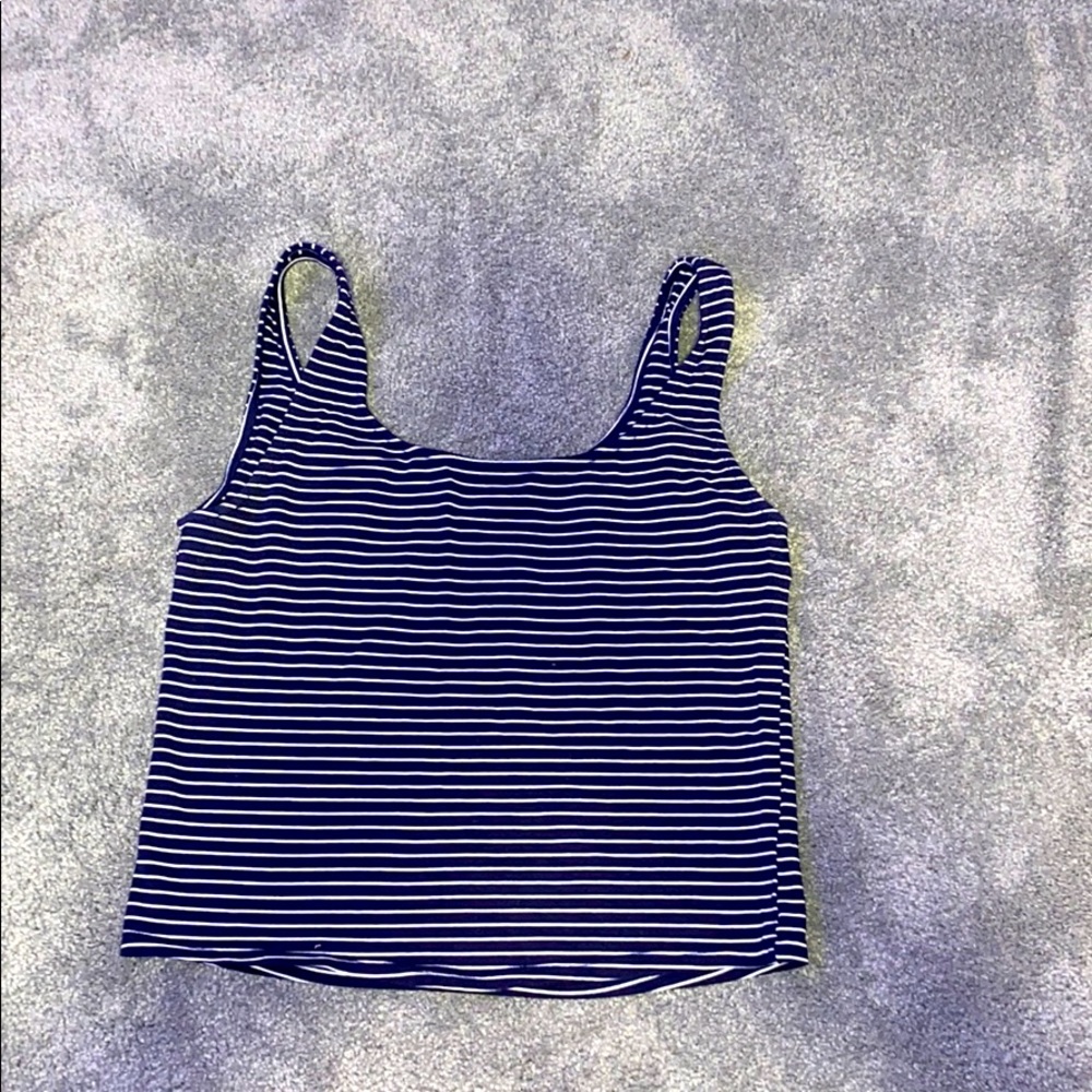 Stripped tank top